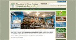 Desktop Screenshot of gaiagarden.com